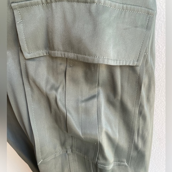 NWOT 3.1 PHILLIP LIM Satin Foldover Waist Joggers - Picture 8 of 10